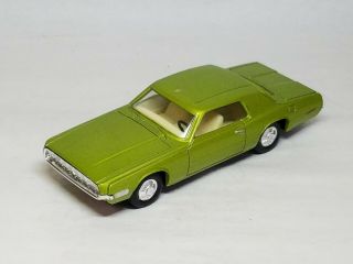 Vintage Dinky Toys 1419 1968 Ford Thunderbird Coupe Green