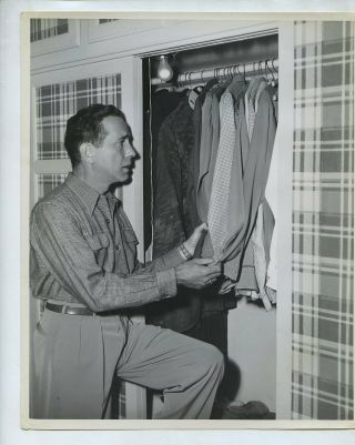 T739 Vintage Movie Actor Richee Photo Humphrey Bogart Casablanca Maltese Falcon