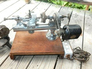 Vintage Swartchild Watchmaker Jeweler Lathe