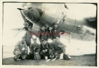 Wwii Photo - 17th Bomb Group - B - 26 Bomber Plane Nose Art - Spooks 2nd