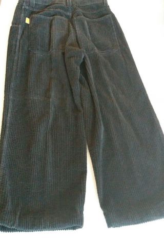 JNCO Jeans Classics Pipes Wide Wale Corduroy Pants Style 179W 34 x 34 USA Skater 6