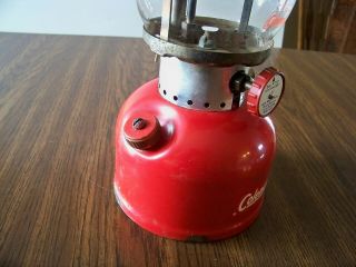 Vintage 200A Coleman Camping Lantern Red - Dated 9 - 64 4