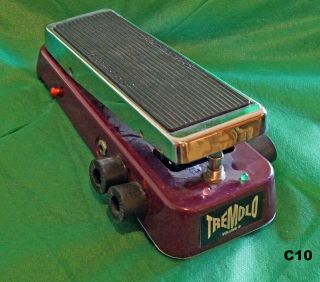 Dunlop Tremolo Tvp - 1 Rare Vintage Tremolo & Volume Pedal C10