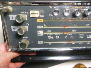 Vintage Nordmende Globetraveler Portable Shortwave FM Radio Germany 4
