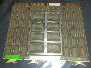 DEC W950 PDP - 11 VINTAGE COMPUTER WIRE WRAP MODULE WITH SPACE 38 IC ' S CPU SOCKETS 2