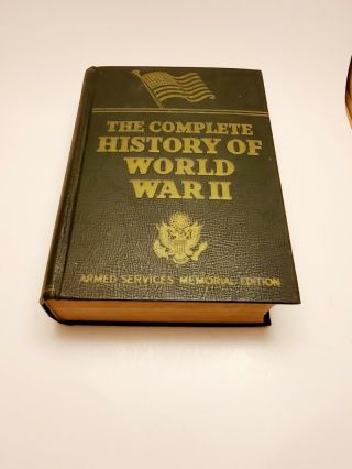 The Complete History Of World War Ii Memorial Edition 1948 World War 2 Book Hc