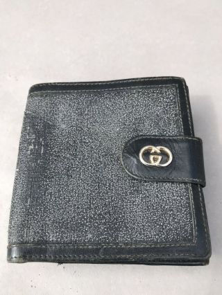 Vintage Gucci Wallet - 100 Authentic Made In Italy