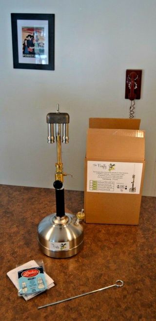 " The Firefly " Amish Made / Large Capacity - 1,  000 Cp Pressure Lantern New/rare