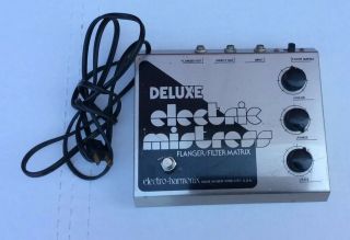 Vtg Electro - Harmonix Deluxe Electric Mistress Flanger Guitar Effect Pedal As - Is