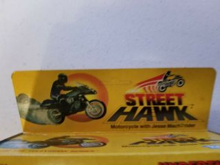 Rare Vintage 1984 Kenner Streethawk Friction Motorcycle MIB Airwolf Knight Rider 2