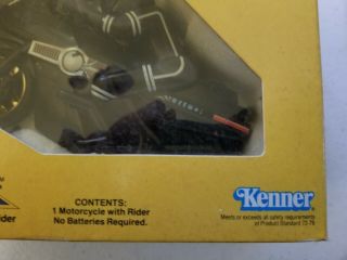 Rare Vintage 1984 Kenner Streethawk Friction Motorcycle MIB Airwolf Knight Rider 4