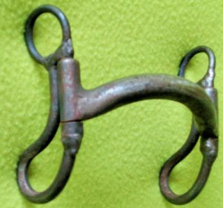 John J D Israel Handmade Vintage Colt Bit Maker Marked Sweet Iron Had To Find