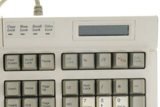 Vintage Focus Electronic FK - 5001 Wired Keyboard,  Calculator 4