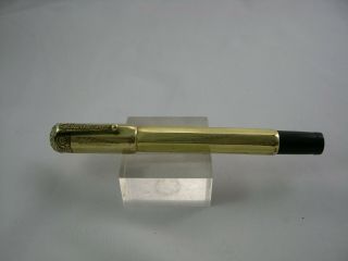 Vintage Ma - Gus Rolled Gold Safety Pen Italy 1920 