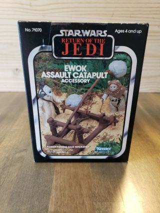 Star Wars Vintage 1983 Ewok Assault Catapult Factory Box