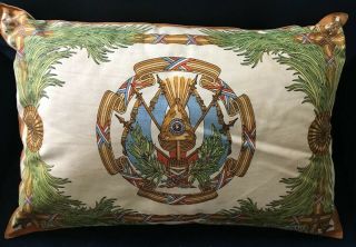 Vintage Hermes - Paris Throw Pillow/cushion 12” X 18”