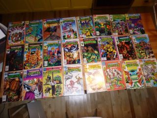TMNT Ninja Turtles Archie Comics Full Run 1 - 72 Full Mighty Mutanimals Rare Set 2