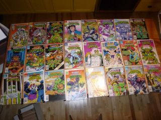 TMNT Ninja Turtles Archie Comics Full Run 1 - 72 Full Mighty Mutanimals Rare Set 3