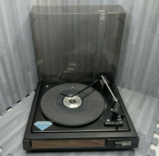 Bsr Mcdonald 4800 Black Vintage Fully Automatic Record Changer Turntable