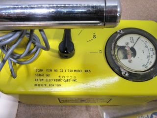 Vintage Civil Defense CD - 777 - 1 Shelter Radiation Kit W/ OCDM V - 700 V - 715 V - 750 6