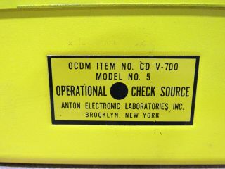 Vintage Civil Defense CD - 777 - 1 Shelter Radiation Kit W/ OCDM V - 700 V - 715 V - 750 7