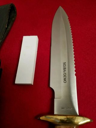 SOG Knives SCUBA/DEMO Knife & seki Japan made RARE 3