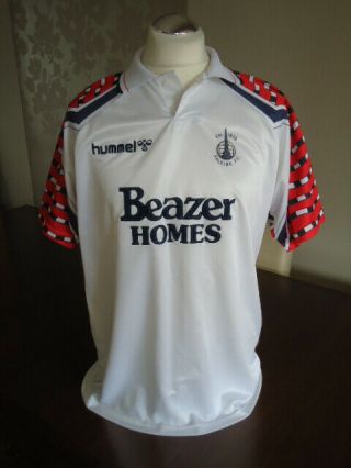 Falkirk 1991 Hummel Away Shirt Extra Large Rare Vintage Beazer Homes Xl