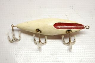 Vintage Good Luck Wilson ' s Wobbler Fishing Lure Hastings MI Patent 1913 5