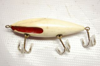 Vintage Good Luck Wilson ' s Wobbler Fishing Lure Hastings MI Patent 1913 6