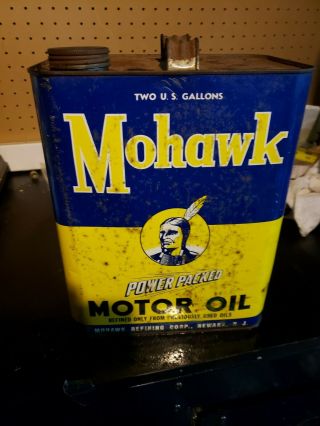 vintage mohawk oil can 3