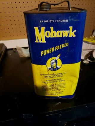 vintage mohawk oil can 4