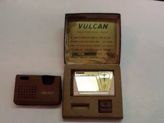Vintage Vulcan Six Transistor Radio 6t - 220 Japan