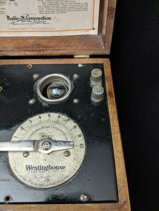 Vintage 1920s Westinghouse Radio Apparatus Aeriola Sr Receiver 2