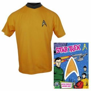 Anovos Star Trek Animated Shore Leave Tunic Shirt Complete Set,  Extremely Rare 3
