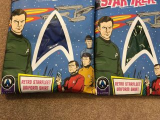 Anovos Star Trek Animated Shore Leave Tunic Shirt Complete Set,  Extremely Rare 6