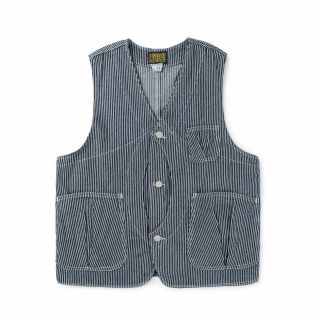 Bronson Hickory Vest Pocket Vest Vintage Men 