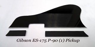 Es - 175 P - 90 Pickguard & Mounts B/w/b/w/b Made For Gibson Vintage Project