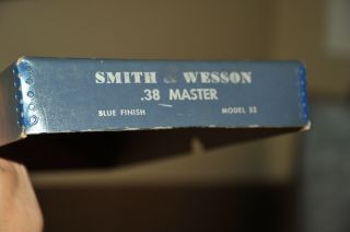 Vintage Smith and Wesson Model 52.  38 Master Pistol Box and papers 4