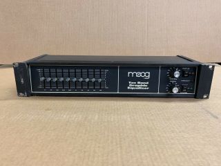Moog Mkg Ten Band Graphic Equalizer Used/vintage