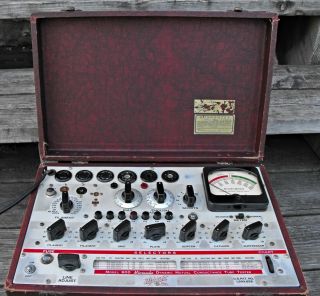 Vintage Hickok 600 Dynamic Mutual Conductance Tube Tester