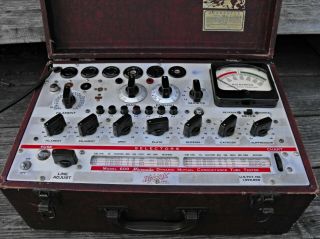 vintage Hickok 600 Dynamic Mutual Conductance tube tester 2