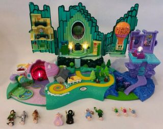 Vintage 2001 Wizard Of Oz Emerald City Polly Pocket Playset Mattel Complete