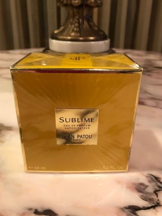 Vintage 1991 Jean Patou Paris Sublime Eau De Parfum 1.  7 Fl Oz