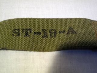 WWII U.  S.  Airborne ST - 19 - A carring straps,  set of two.  Neat 2