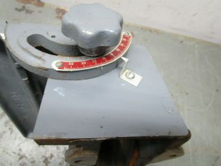 Vintage sanding disk HOS - 101 Delta Rockwell Home Craft tilt top adjustable cast 8