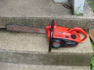 Vintage Homelite 150 Automatic Chainsaw.  Estate Find Parts