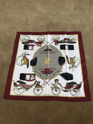 Hermes Silk Scarf Vintage Les Coutures Transformation