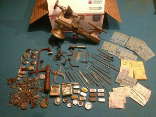 Vintage American Co.  Watchmakers Lathe\ Watchmaker Tools And Vintage Watch Parts