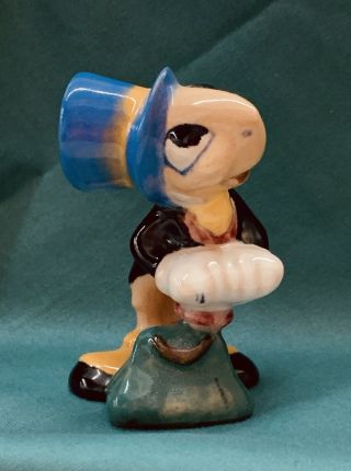 Rare 1930’s Geppetto Pottery Jiminy Cricket Brayton Laguna Disney