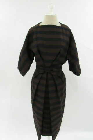 Howard Greer Vintage 1960 ' s wool dress // Hollywood Designer 2